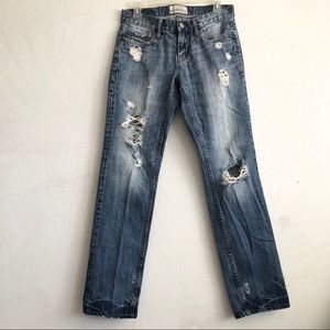 Aeropostale Bowery Slim Straight Jeans